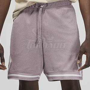 2024 Custom Logo Men's Gym <b>Shorts</b> Breathable Mid Waist Casual Style Solid Pattern Colored <b>Mesh</b> Whole Sale Rate Blank <b>Mesh</b> <b>Shorts</b> - Product Image 1