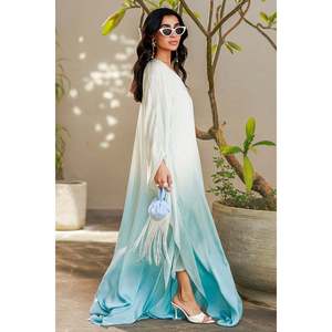 Robe en mousseline de soie bohème - Respirante et légère pour les occasions décontractées - Product Image 3