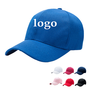 Gorra de béisbol Lisa bordada con espalda cerrada y hebilla de plástico ajustable logotipo bordado personalizado Snapback gorra de béisbol deportiva de 6 paneles - Product Image 2