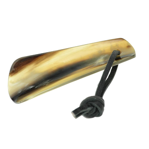 Calzador de cuerno de vaca de tamaño personalizado para personas mayores o asistencia a la movilidad Cuerno de zapato de cuerno de buey rústico con mango ergonómico para uso diario - Product Image 6