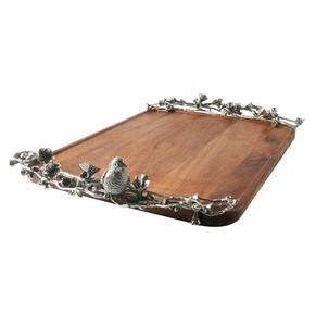 Bandeja de Madera de Gran Tamaño con Diseño Maravilloso y Elegante Asa, Bandeja de Madera de la Mejor Calidad a un Precio Competitivo - Product Image 1