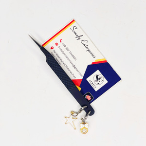 Private Label Strong <b>Hold</b> Custom Lash Extension Tweezer Straight Volume <b>Black</b> Color Stainless Steel Fiber Tip Lash Tweezers - Product Image 2