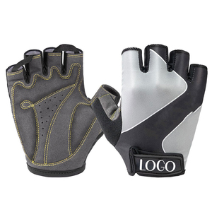 ถุงมือขี่จักรยานครึ่งนิ้วใส่ได้ทั้งชายและหญิงสำหรับมืออาชีพระบายอากาศน้ำหนักเบากันลื่นดูดซับแรงกระแทกกำหนดสีและขนาดได้เอง - Product Image 2