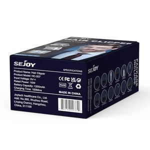 Tondeuse à cheveux sans fil professionnelle, kit de toilettage, rechargeable par USB avec écran LED, tondeuse à barbe pour hommes, femmes et enfants - Product Image 2