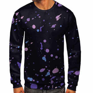 Meilleure qualité polaire logo personnalisé pull coton sweat lourd poids sweat ras du cou hommes en vente prix Service OEM - Product Image 2