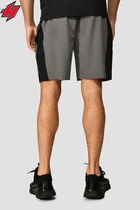 กางเกงขาสั้นสำหรับวิ่งของผู้ชายแบบ2 in 1มีกระเป๋ากางเกงตาข่ายไซส์ใหญ่พิเศษโลโก้ออกแบบได้ตามต้องการ - Product Image 5