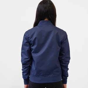 High Quality Zipper Breathable Sport Fashion Girls Ladies Casual Autumn Women's Flight Custom Embroidery Oxford <b>Fabric</b> Bomber - Product Image 4