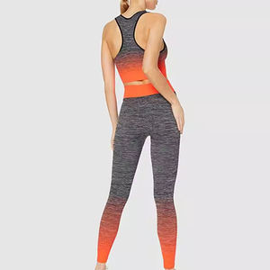 Conjuntos Deportivos de Yoga para Mujer, Diseño Sólido, Transpirable, Spandex, Poliéster, Casual, Holgado, Sublimado, Impresión Personalizada - Product Image 5