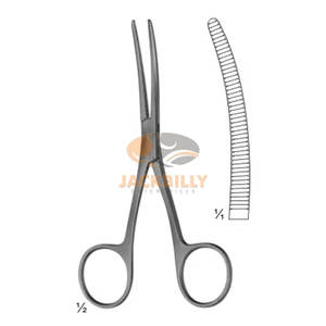Pinzas Quirúrgicas Manuales FOERSTER-BALUNGER de 24 cm, Juego de Instrumentos de Cirugía General de Acero Inoxidable - Product Image 1