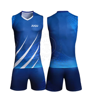 Uniformes de Voleibol Personalizados de Fábrica, Último Diseño, Alta Calidad, Tela 100% Poliéster de 340g, Servicio OEM - Product Image 1