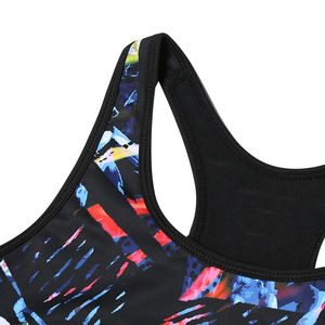 Conjunto de Sujetador deportivo de sublimación de nuevo diseño para mujer de talla grande ligero y transpirable 2025 - Product Image 5