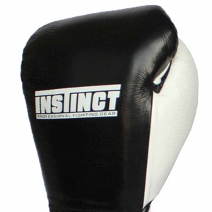 ปรับแต่งถุงมือชกมวยหนังแท้คุณภาพพรีเมียมสีดำขาว รุ่น Contender สำหรับผู้ใหญ่ พร้อมการปกป้องที่ดีขึ้น - Product Image 4