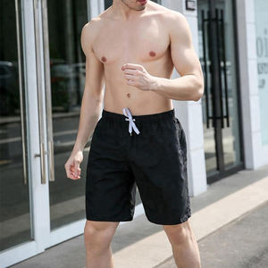 2024 OEM / ODM 100% Polyester High Street Beach <b>Shorts</b> Breathable Waterproof Pockets Solid <b>Corduroy</b> Drawstring Hot <b>Shorts</b> - Product Image 3