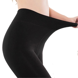 High Waist Fitness Running Fitness Running Solid Color High Quality Athletic <b>Pocket</b> <b>Leggings</b> For Women Soft Knitted <b>Leggings</b> - Product Image 4