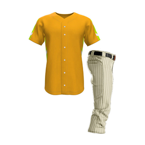 Uniforme de béisbol de buena calidad, superventas, haga su propio diseño y logotipo, ropa deportiva ligera, uniforme de béisbol de alta demanda - Product Image 4