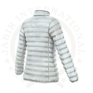 Winter Products Veste matelassée épaisse et ample unisexe pour hommes et femmes Impression de logo personnalisée - Product Image 6