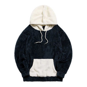 Jersey extragrande con logotipo personalizado de algodón 100% para hombre, Sudadera con capucha de felpa francesa de peso pesado, sudadera con hombros caídos bordados para otoño - Product Image 5