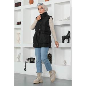 Gilet matelassé à fermeture éclair pour l'extérieur et de type trench - Product Image 1