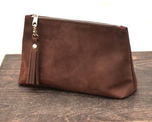 Bolsas de maquillaje de tamaño de viaje portátiles de cuero de calidad bolsa de cosméticos con impresión de logotipo personalizado para niñas - Product Image 1