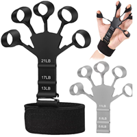 Entraîneur de veines, entraînement des cinq doigts, silicone réglable, flexion et extension des doigts, entraînement de la force de préhension, équipement de fitness