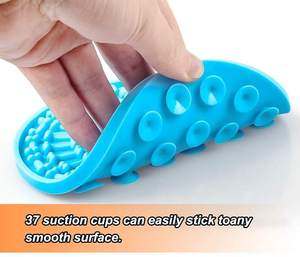 Food Grade <b>Silicone</b> Pet Bowl & Dog Lick Pad Slow Feeder <b>Mat</b> With Non Slip Base Promotes Healthy Eating For Dogs And Cats - Product Image 5