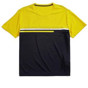 Nueva llegada de color personalizado OEM, ropa de hombre de manga corta, camisas transpirables de algodón de talla grande para hombre, camisa de cuello redondo estilo callejero - Product Image 1