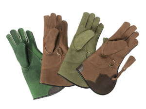 ถุงมือเหยี่ยวถุงมือหนังธรรมชาติทนทานป้องกันมือซ้าย - Product Image 3