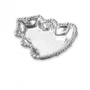 Nouveau Design de feuille bol de service en bois nouveau Look plat de riz en Popcorn fait à la main saladier en bois à vendre - Product Image 6