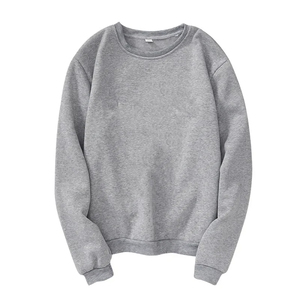 Sudadera de Algodón Personalizada de la Mejor Calidad, Corte Regular, Cuello Redondo, para Hombre y Mujer, Invierno, Bordada e Impresa, Estilo Traje - Product Image 1