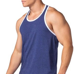 Premium Men’s Gym <b>Tank</b> <b>Tops</b> Custom Logo OEM Activewear, Round Hem Muscle Training Fitness Wear Men's <b>Tank</b> <b>Tops</b> - Product Image 2