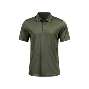 Logotipo personalizado cuello solapa Polo Golf Polo Camiseta 100% poliéster hombres Polo camisa - Product Image 6