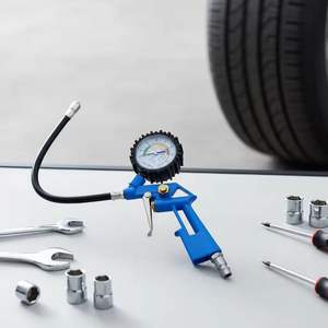 High Quality PRESSURE INFLECTOR Digital <b>Tire</b> Pressure <b>Gauge</b> Rubber Material <b>Tire</b> Inflation Monitor with Air Gun 1 Year Warranty - Product Image 1
