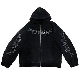 Pakistan Manufacturer <b>Men</b> Rhinestones <b>Hoodies</b> Wholesale Made <b>Men</b> Rhinestones <b>Hoodies</b> in Stock - Product Image 3