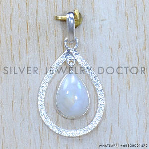 จี้อัญมณีหรูหรา925เครื่องประดับเงินสเตอร์ลิงและเงินสเตอร์ลิง - Product Image 2