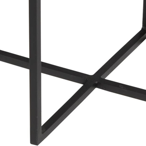 New Arrival Customizable Wooden Furniture Home Decorative Bedroom <b>Bed</b> Beside Side <b>Table</b> Metal Legs Living Room Dining School Use - Product Image 4