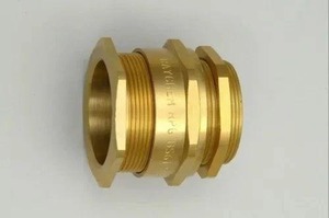 CableGland de compresión única a prueba de explosiones y resistente al agua, accesorios de conducto industriales duraderos para sistemas de cableado de servicio pesado y OEM - Product Image 2