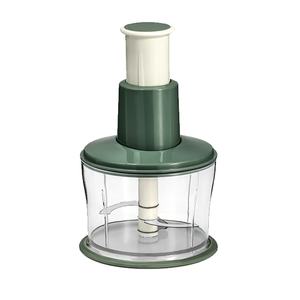 Hachoir Électrique Manuel à Lames en Plastique, Portable, Sans BPA, pour Hacher, Mélanger et Trancher Légumes et Fruits, Idéal pour la Maison et les Véhicules Récréatifs - Product Image 1