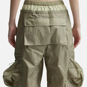 Custom Men's Lightweight 100% Nylon Track <b>Pants</b> High Waist Pocket <b>Parachute</b> Sweat Trousers Double Waist - Product Image 6