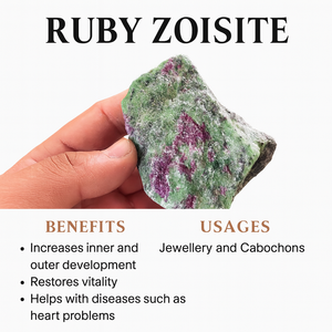 Tự nhiên <span class=keywords><strong>Ruby</strong></span> Zoisite đá thô thân thiện với môi Màu Xanh Lá Cây Chữa Bệnh thủ công số lượng lớn bán buôn - Product Image 6