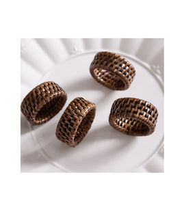 แหวนผ้าเช็ดปากทำจากหวายขายดีสำหรับตกแต่งโต๊ะอาหารค่ำ - Product Image 5