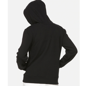 Nueva llegada de las mujeres de algodón de lana pulóver sudaderas con capucha para invierno desgaste deportes gimnasio entrenamiento cuello con capucha con logotipo frontal para las niñas - Product Image 3