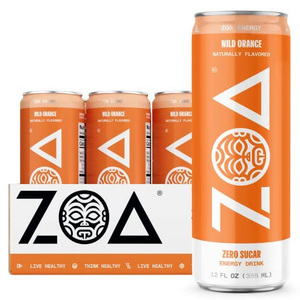 Zoa Zero Sugar 250ml Bebida energética de alta calidad Original Low-Carb Sin azúcar Carbonato Refresco a granel empaquetado y gran oferta - Product Image 2
