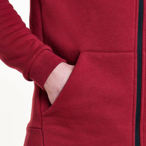 เสื้อกันหนาวมีฮู้ดแขนยาวผ้าฝ้าย100% ซิปตรงกับกางเกงจ็อกเกอร์ - Product Image 5