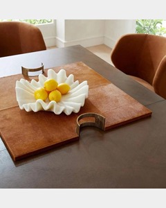 Bandeja para servir con forma y diseño únicos, elegante bandeja hecha a mano para aperitivos de té, perfecta para el hogar, la cocina y el uso en la Mesa - Product Image 1