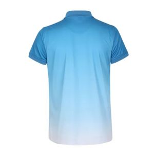 Maillot de golf personnalisé pour homme et unisexe, respirant, compressé, imprimé par sublimation, décontracté, séchage rapide, en gros - Product Image 2