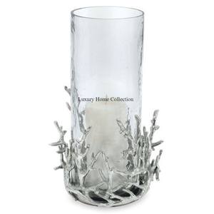 Dernier arrivage Bougeoir design bois de cerf en métal couleur argent bien polonais aspect attrayant Bougeoir de table fantaisie de créateur - Product Image 3