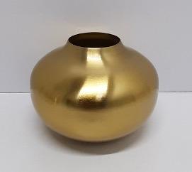 Florero cilíndrico de hierro dorado más vendido, mesa de diseño costero para decoración de jardín del hogar, Hotel y sala de estar, estilo de vida ambiental - Product Image 4