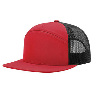 Vente en gros Casquettes sport snapback 7 panneaux personnalisées de haute qualité Casquettes de camionneur en maille Casquettes de camionneur pour hommes Casquette Richardson - Product Image 4