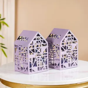 โคมไฟโลหะตกแต่งแบบทีไลท์สำหรับใช้ในบ้านและสวนเหมาะสำหรับบรรยากาศที่อบอุ่นจากซัพพลายเออร์อินเดีย - Product Image 3