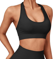 Sujetador Deportivo de Yoga para Mujer, Talla Grande, Transpirable, Ligero, Elástico en Cuatro Direcciones, Soporte Alto, Sin Costuras, Ropa Deportiva Activa